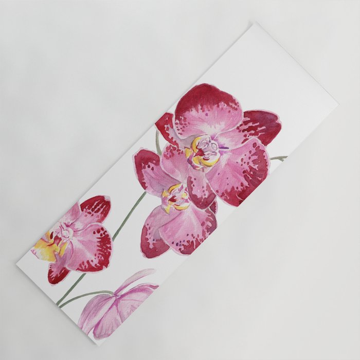 Orchid 2 Yoga Mat – Society6