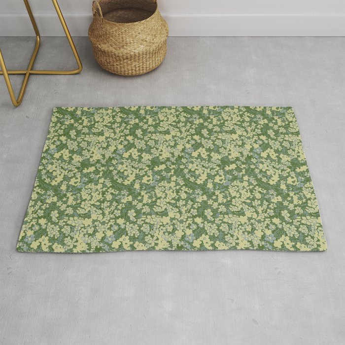 Nostalgia (Green-Blue) Rug – Society6
