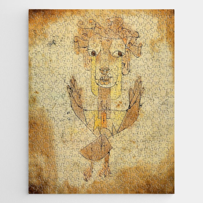 Paul Klee Angelus Novus 1920 Jigsaw Puzzle – Society6