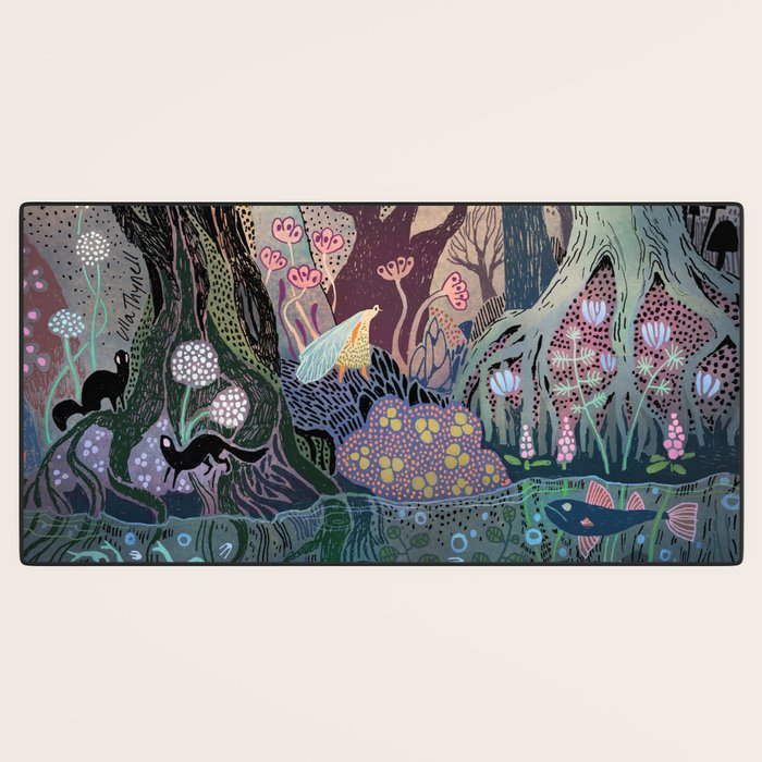 Swamp Tale Desk Mat Gallery Image 3