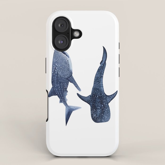 whale shark phone case TWO WHALE SHARK iPhone Case