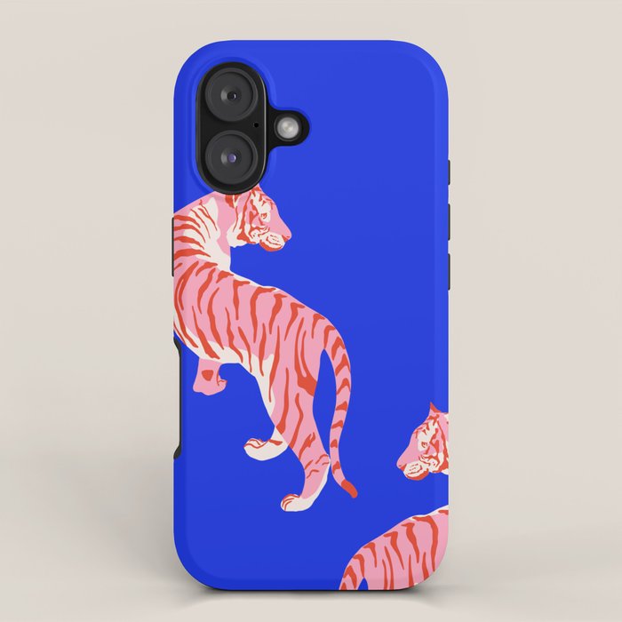 Wildcats on Indigo Blue iPhone Case  Society6
