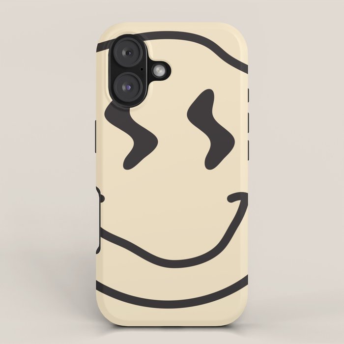 smiley face phone case Wonky Smiley Face