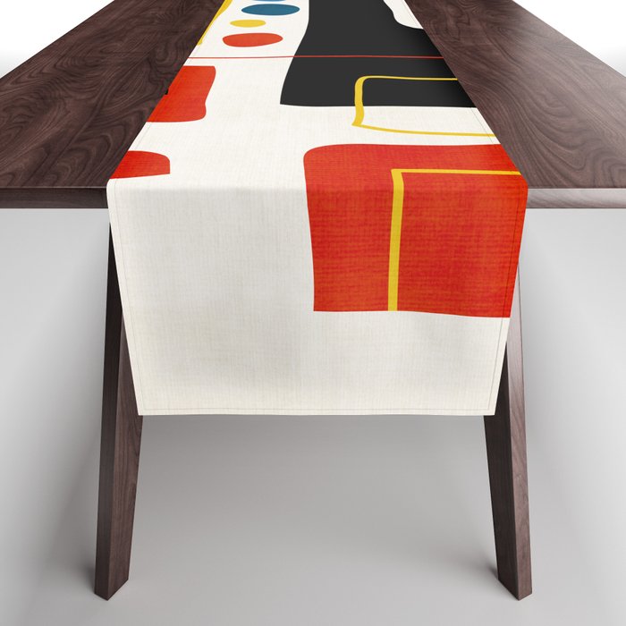 modern dresser runner Colorful Bold Abstract Artwork H02 Table Turn every meal into Korean Women's Fashion – SIZE:TED SIZE 5 (UK 16) color:ls-prem-essen-woven-46izagb12r-464