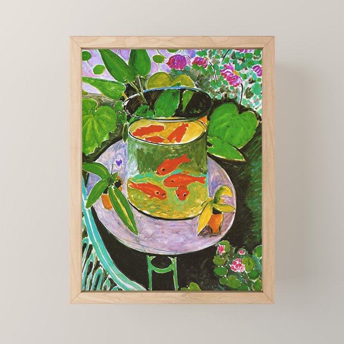 Henri Matisse Goldfish Mini Art Print – Society6