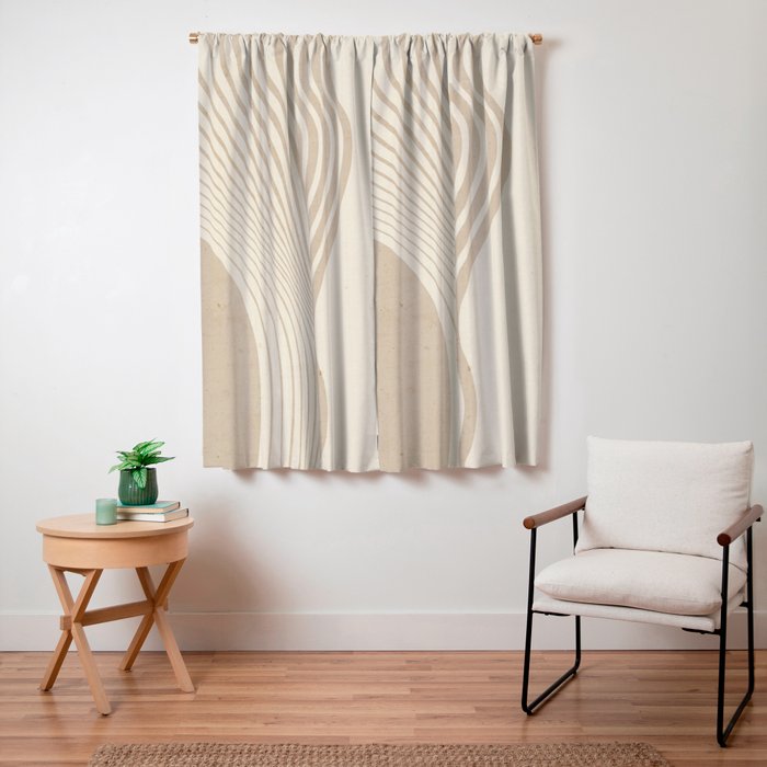 Abstract 18/3 Window Curtain