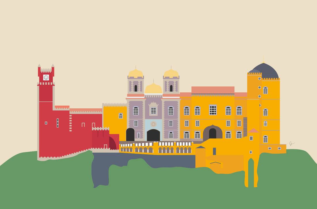Carrie Lyman's travel illustrations