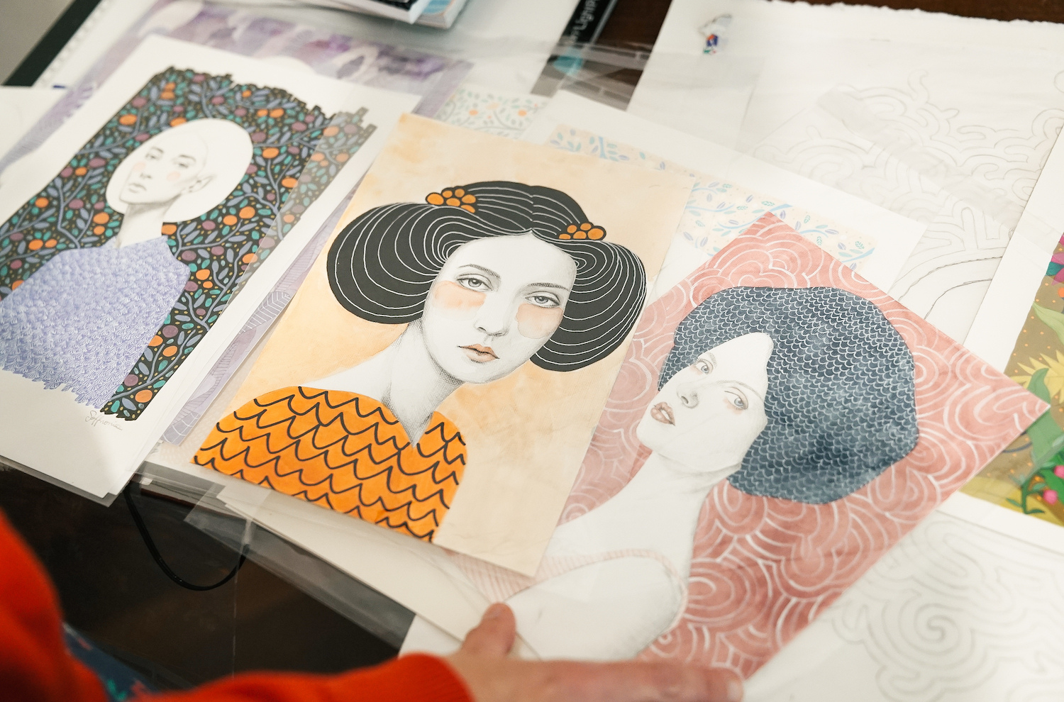 Sofia Bonati's watercolor artwork