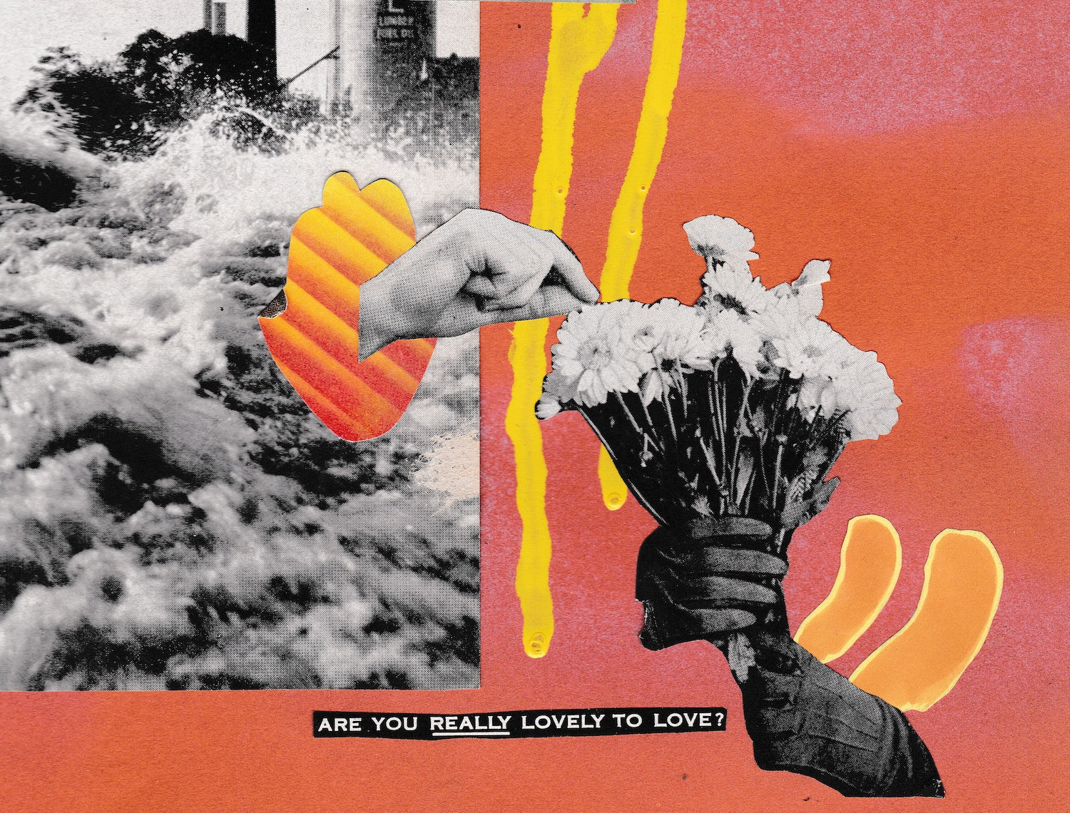 Emilie Karl's magazine collages