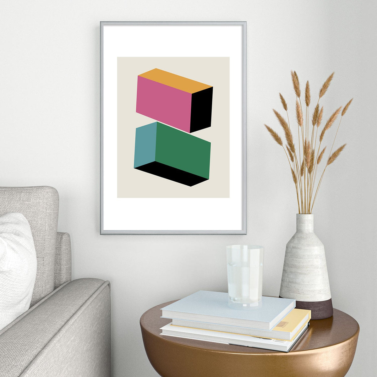 Geometric Minimalist Art Ideas for a Chic, Contemporary Home