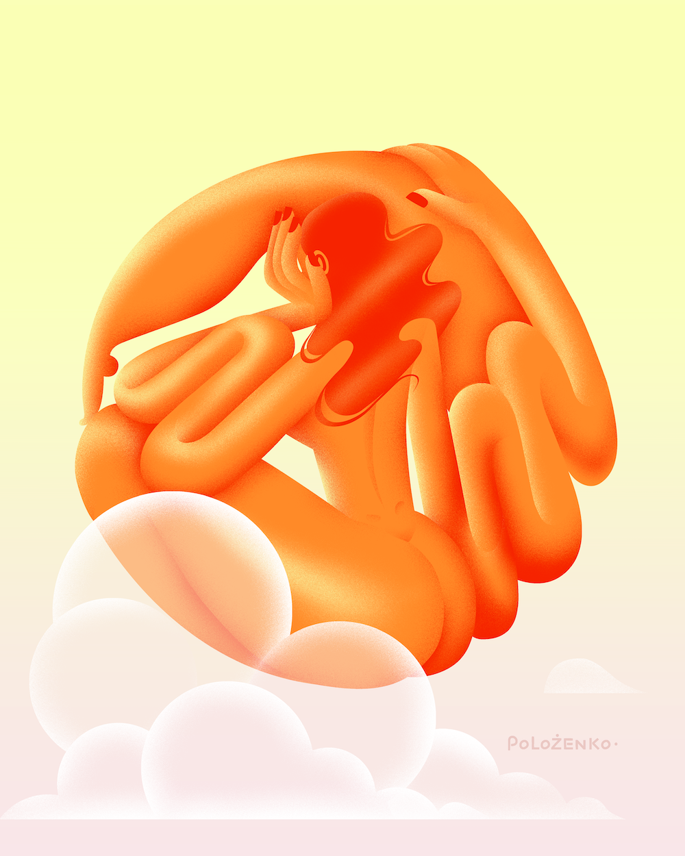 Natasha Polozenko's colorful illustrations