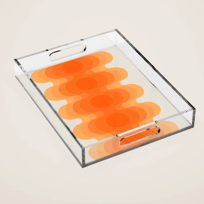 Retro Acrylic Trays