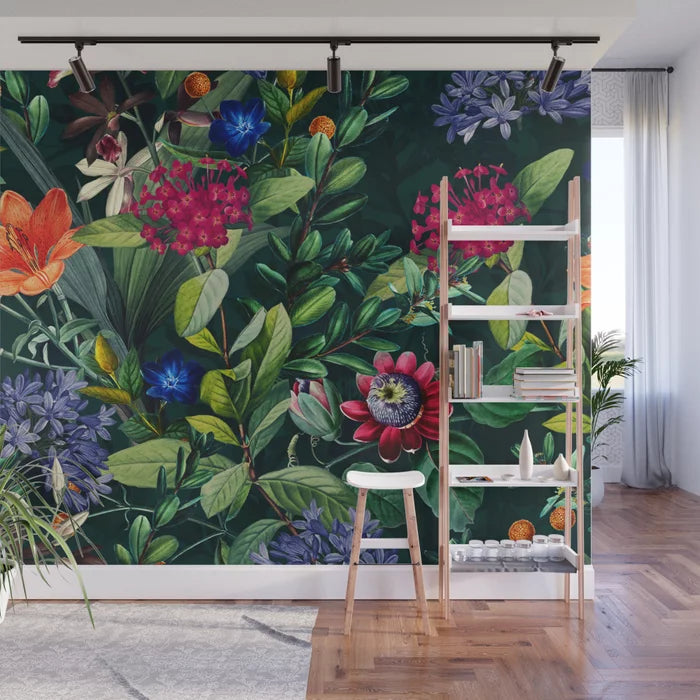 Floral Peel and Stick Wall Murals