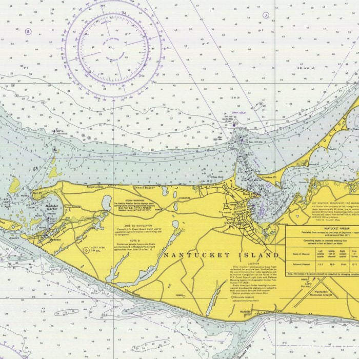 Vintage Map of Nantucket (1975) Coffee Mug Gallery Image 2