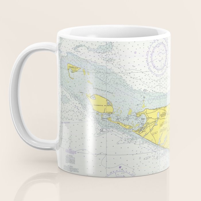 Vintage Map of Nantucket (1975) Coffee Mug Gallery Image 3