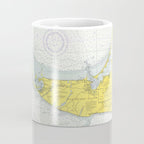 Vintage Map of Nantucket (1975) Coffee Mug Gallery Image 4
