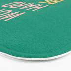 work hard be nice Bath Mat Gallery Image 3