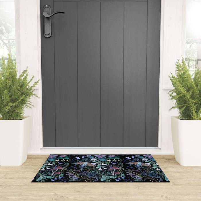 Night Garden Welcome Mat Gallery Image 3