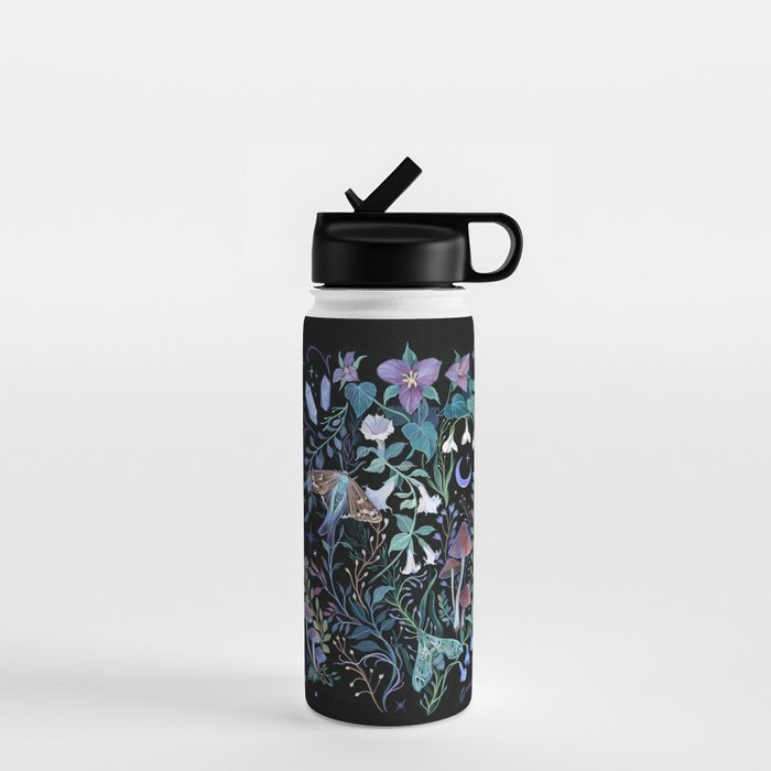 Night Garden Water Bottle Gallery Image 1