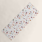 Terrazzo marble pattern Yoga Mat Gallery Image 1