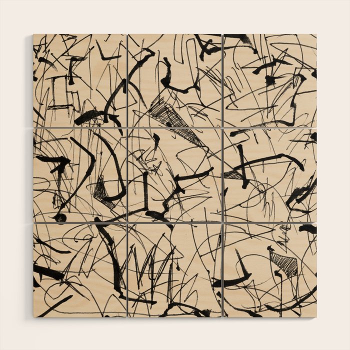 Mashed Wood Wall Art Gallery Image 1
