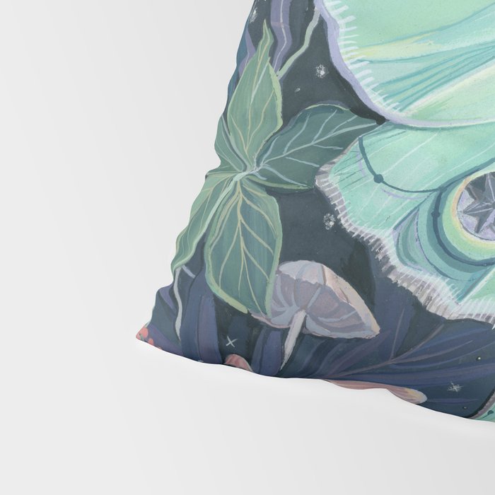Luna Moth Pillow Sham Gallery Image 4