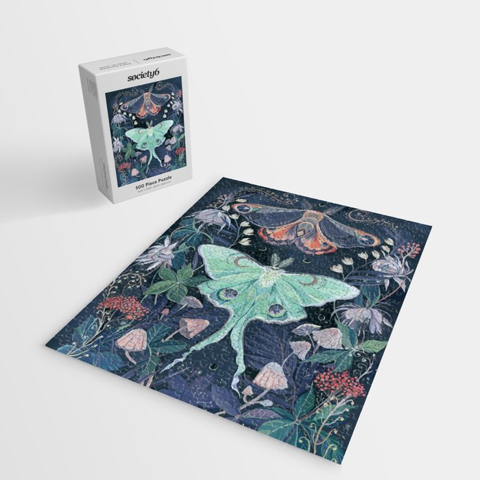 Luna Moth Jigsaw Puzzle Gallery Image 2