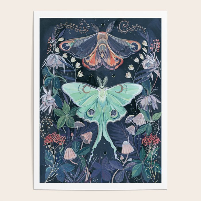 Luna Moth Poster Gallery Image 1