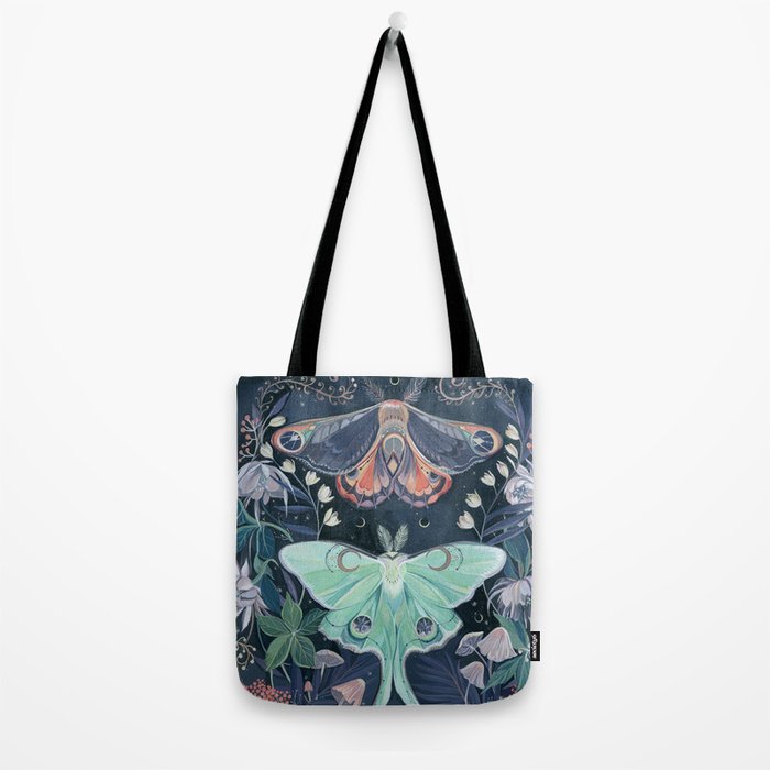 Luna Moth Tote Bag Gallery Image 2