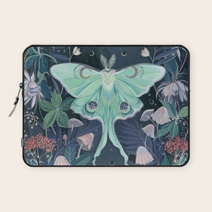 Luna Moth Laptop Sleeve Gallery Image 1