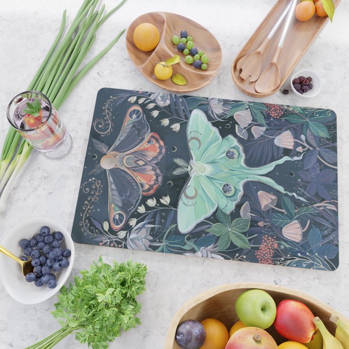 Luna Moth Cutting Board Gallery Image 2