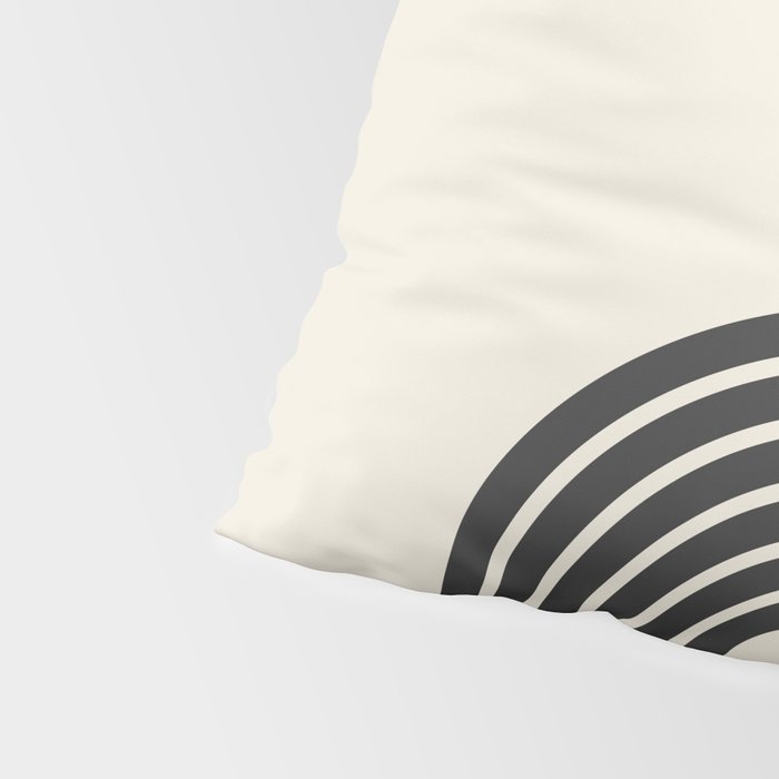 Gold Sun I: Mid-Century Modern Edition Pillow Sham Gallery Image 4