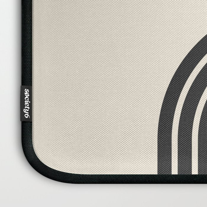 Gold Sun I: Mid-Century Modern Edition Laptop Sleeve Gallery Image 3