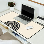 Gold Sun I: Mid-Century Modern Edition Desk Mat Gallery Image 2