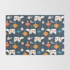 Christmas Retro decorations no2 Rug Gallery Image 2