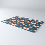 Christmas Retro decorations no2 Rug Gallery Image 3
