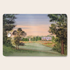 Hamilton Farm Golf Club Highlands Course 18th hole Cutting Board Gallery Image 1
