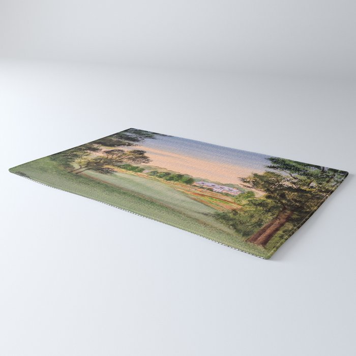 Hamilton Farm Golf Club Highlands Course 18th hole Rug Gallery Image 3