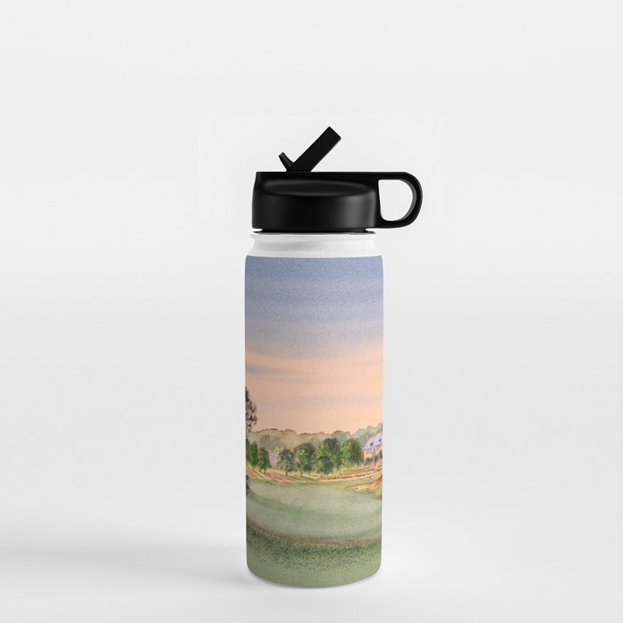 Hamilton Farm Golf Club Highlands Course 18th hole Water Bottle Gallery Image 1
