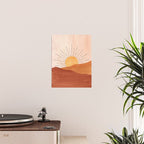 Terracotta sunrise Poster Gallery Image 2