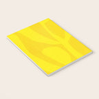 Abstract botanical- yellow gold  Notebook Gallery Image 3