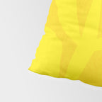 Abstract botanical- yellow gold  Pillow Sham Gallery Image 4