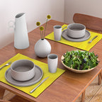 Abstract botanical- yellow gold  Placemat Gallery Image 2
