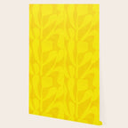 Abstract botanical- yellow gold  Wallpaper Gallery Image 2
