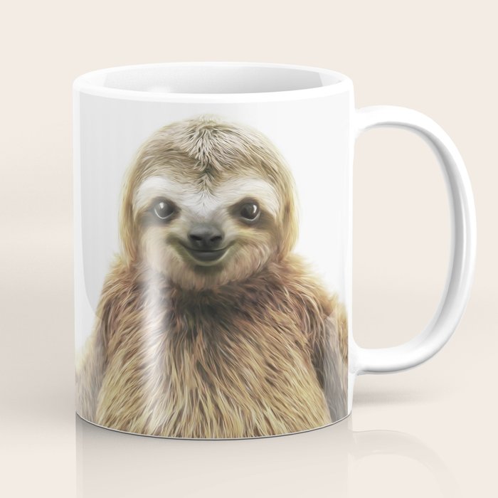 Young Sloth Coffee Mug Gallery Image 1