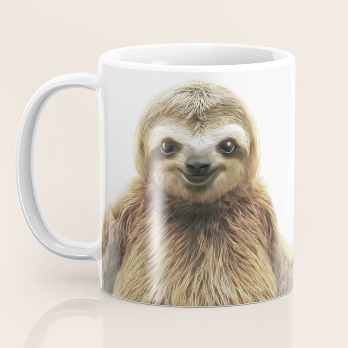 Young Sloth Coffee Mug Gallery Image 3