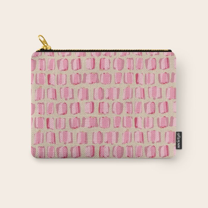 Parisian Bakery - Pink Carry All Pouch Gallery Image 1