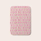 Parisian Bakery - Pink Bath Mat Gallery Image 1