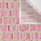 Parisian Bakery - Pink Wall Tapestry Gallery Image 3