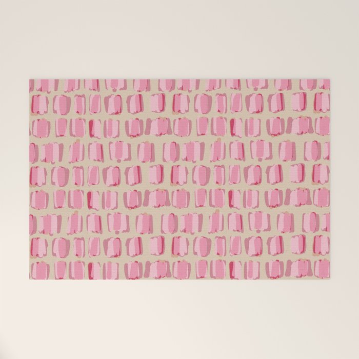 Parisian Bakery - Pink Welcome Mat Gallery Image 1